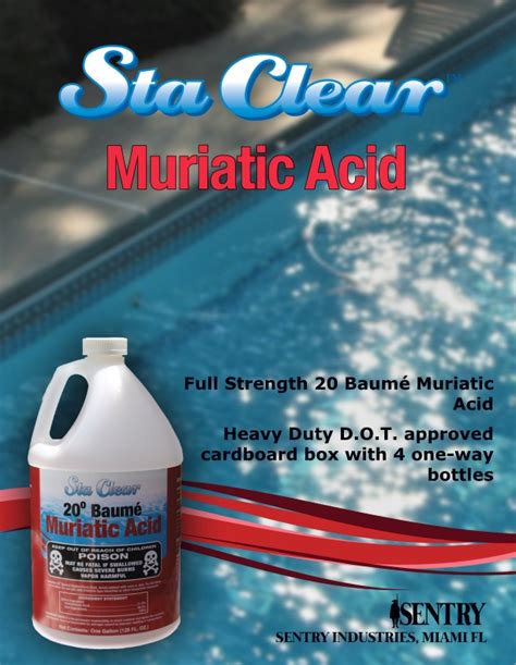 muratic acid in distribution box|diy muriatic acid drain.